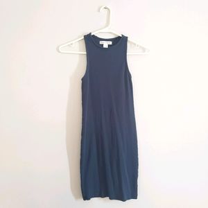 Ribbed jersey dress
